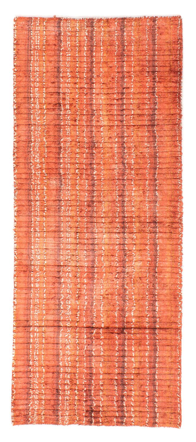 Runner Gabbeh Rug - Loribaft Softy - 159 x 64 cm - multicolored