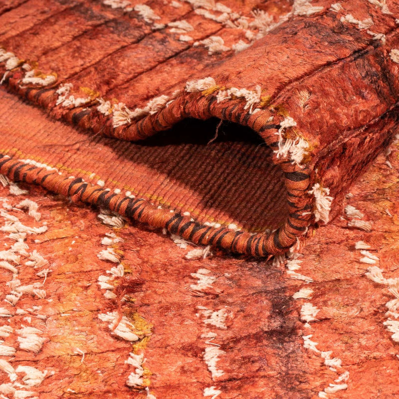 Runner Gabbeh Rug - Loribaft Softy - 159 x 64 cm - multicolored