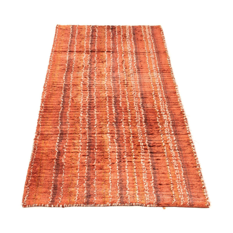 Runner Gabbeh Rug - Loribaft Softy - 159 x 64 cm - multicolored