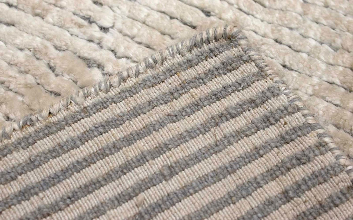 Viscose Rug - 95 x 66 cm - beige