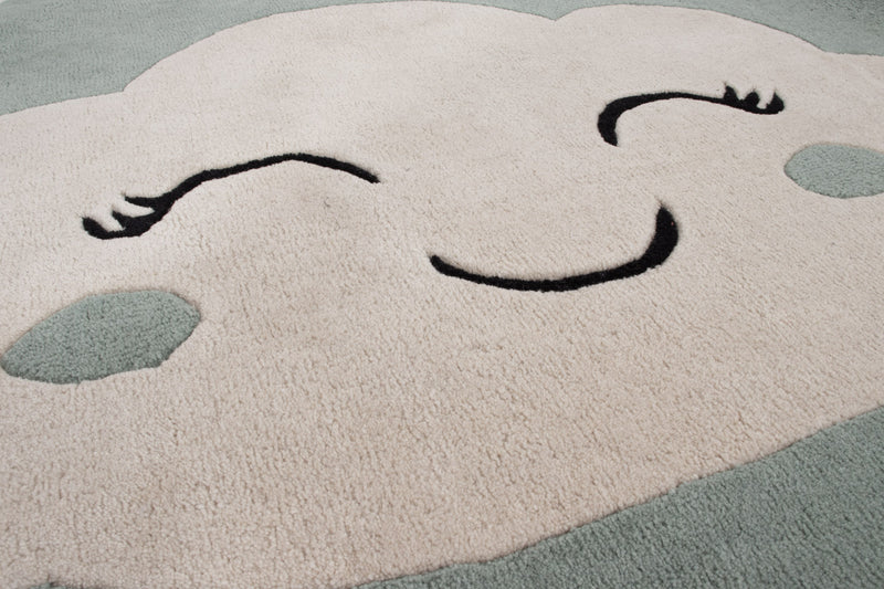 Cloud Kids Rug Round