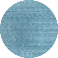 Gabbeh Rug - Softy - Uni - round – product image