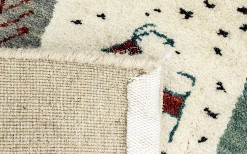 Gabbeh Rug - Loribaft Perser - 198 x 150 cm - colorful