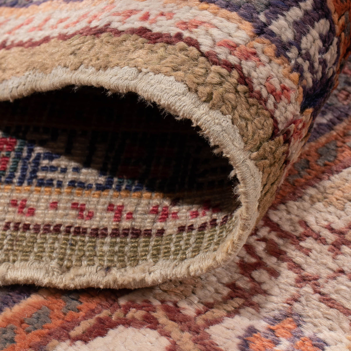 Silk Rug - Kayseri - 97 x 61 cm - multicolored