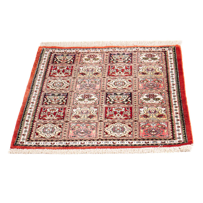 Silk Rug - Ghom Silk - Premium - 71 x 58 cm - multicolored