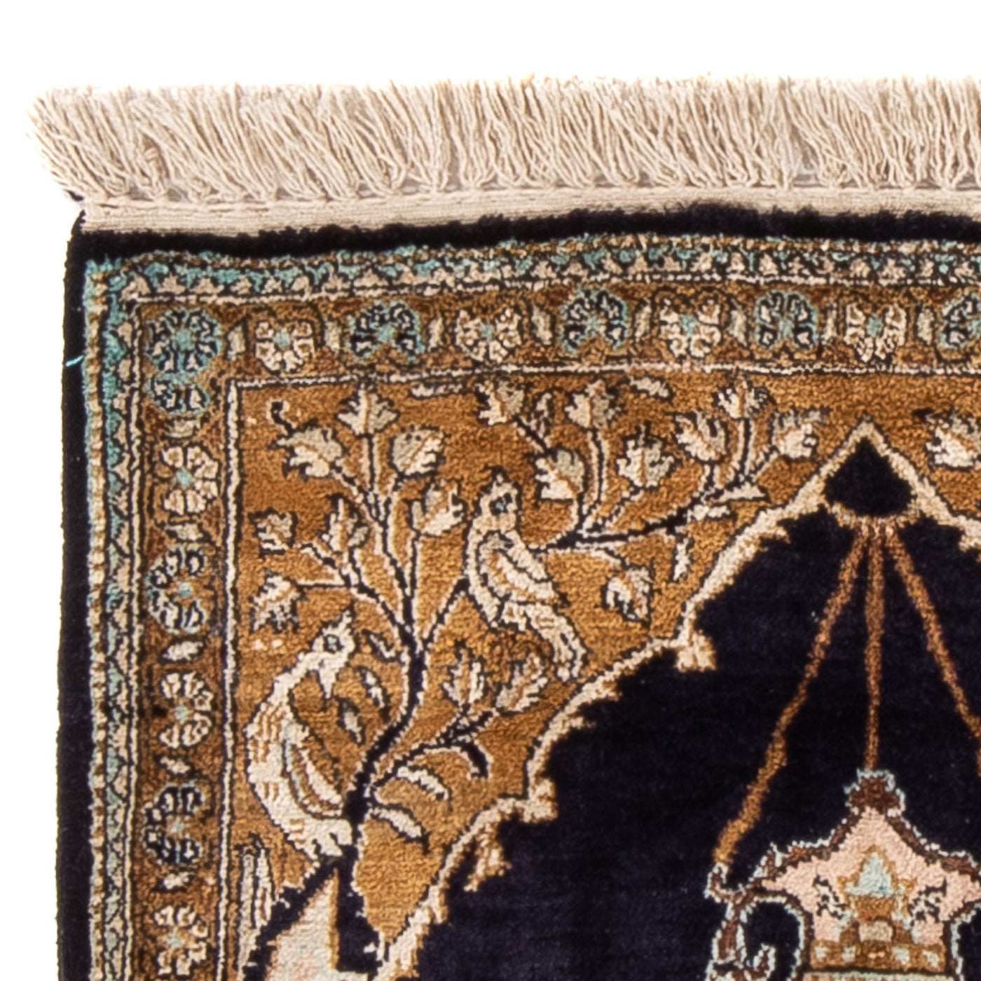 Qom - Silk Rug 72x57cm - Persian Rugs