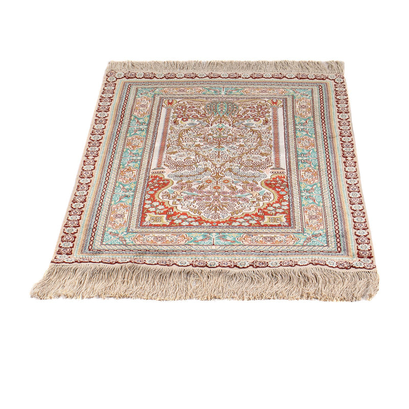 Oriental Rug - Hereke - 91 x 62 cm - multicolored