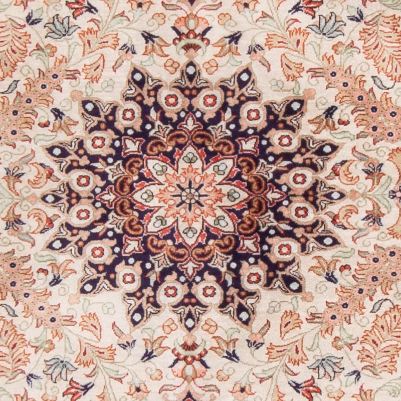 Silk Rug - Ghom Silk - Premium - 119 x 77 cm - beige