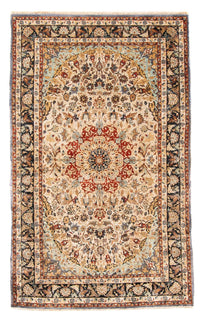 Silk Rug - Chinese Silk - 154 x 94 cm - multicolored