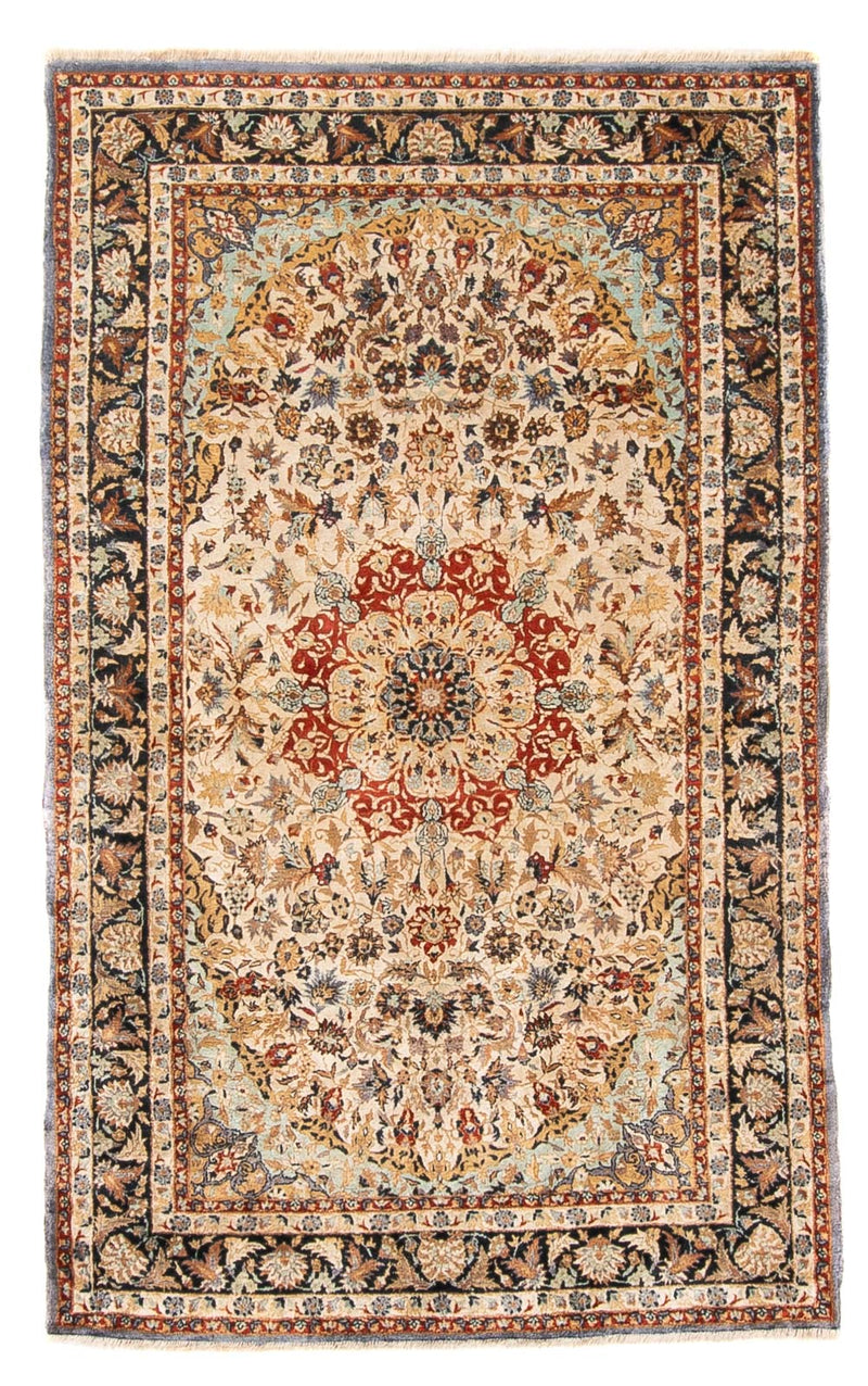 Silk Rug - Chinese Silk - 154 x 94 cm - multicolored