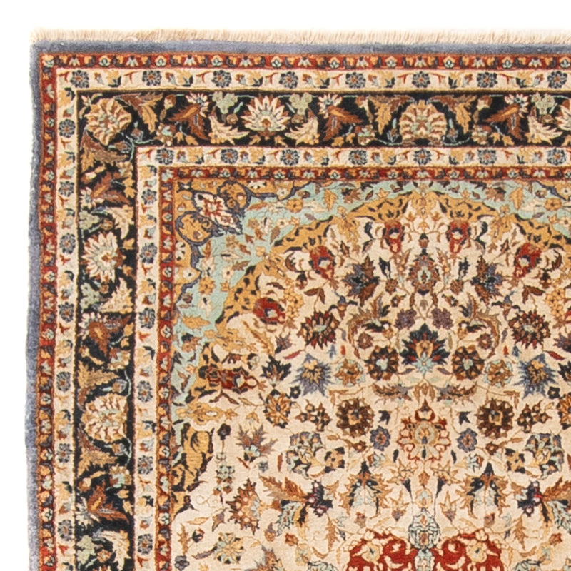 Silk Rug - Chinese Silk - 154 x 94 cm - multicolored