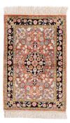 Chinese Silk Rug 62x93cm - Oriental Rug - Rectangle / Red / 62 x 93 cm Rectangle