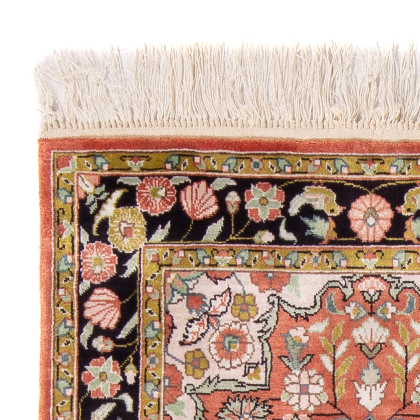 Chinese Silk Rug 93x62cm - Oriental Rug