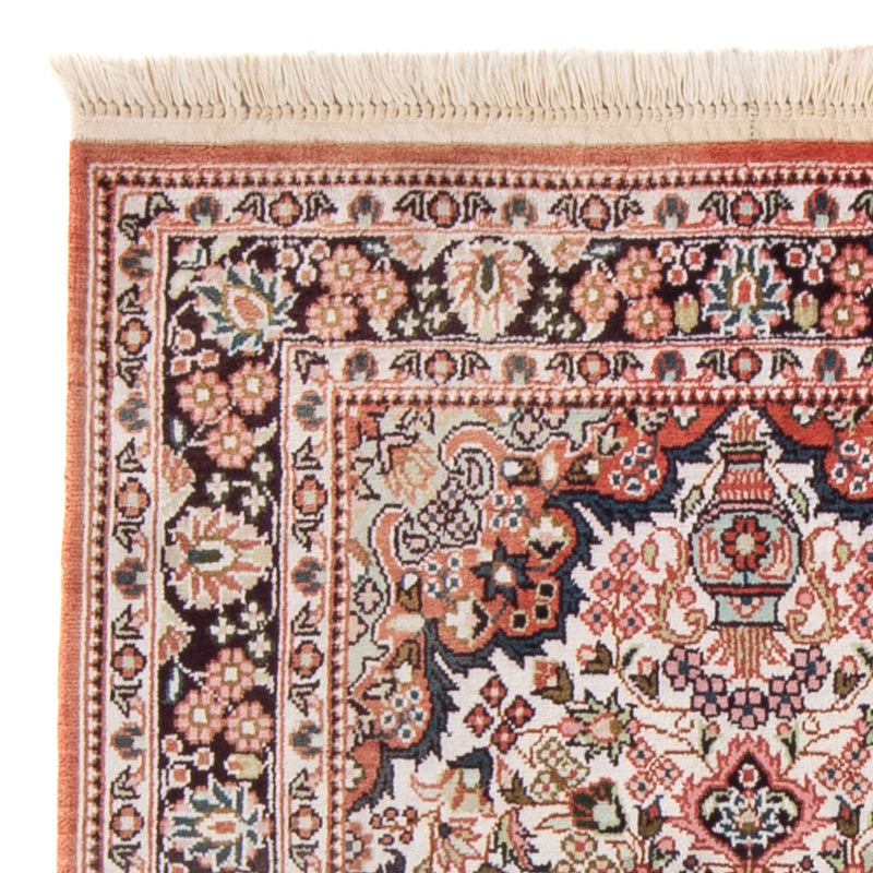 Silk Rug - Chinese Silk - 91 x 63 cm - beige