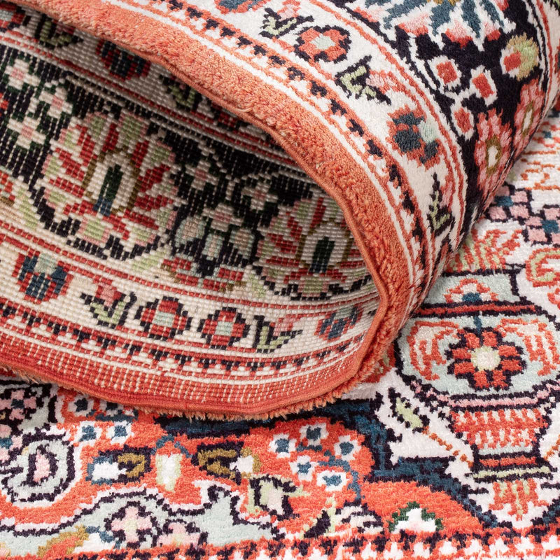 Silk Rug - Chinese Silk - 91 x 63 cm - beige