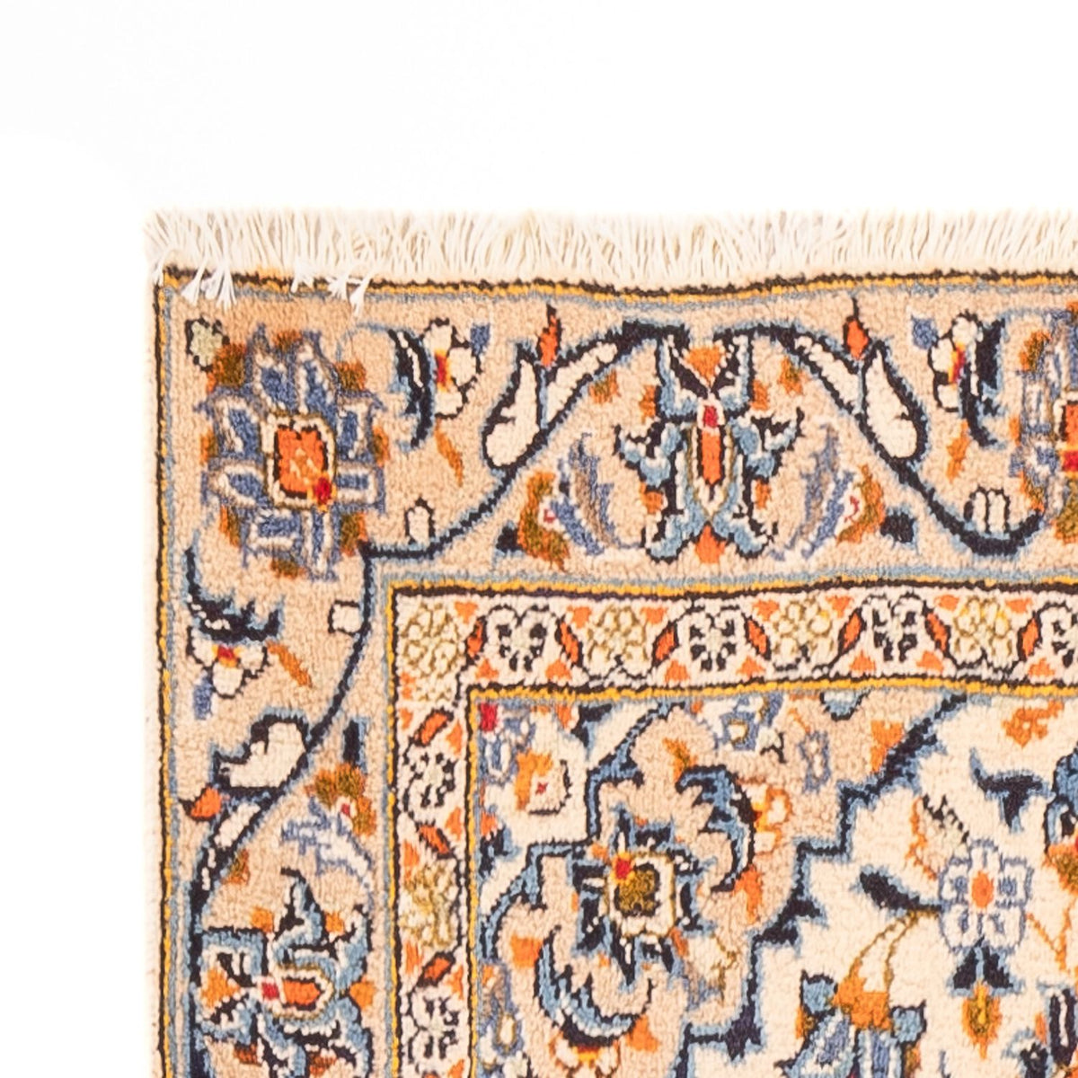 Runner Perser Rug - Keshan - 310 x 85 cm - dark beige