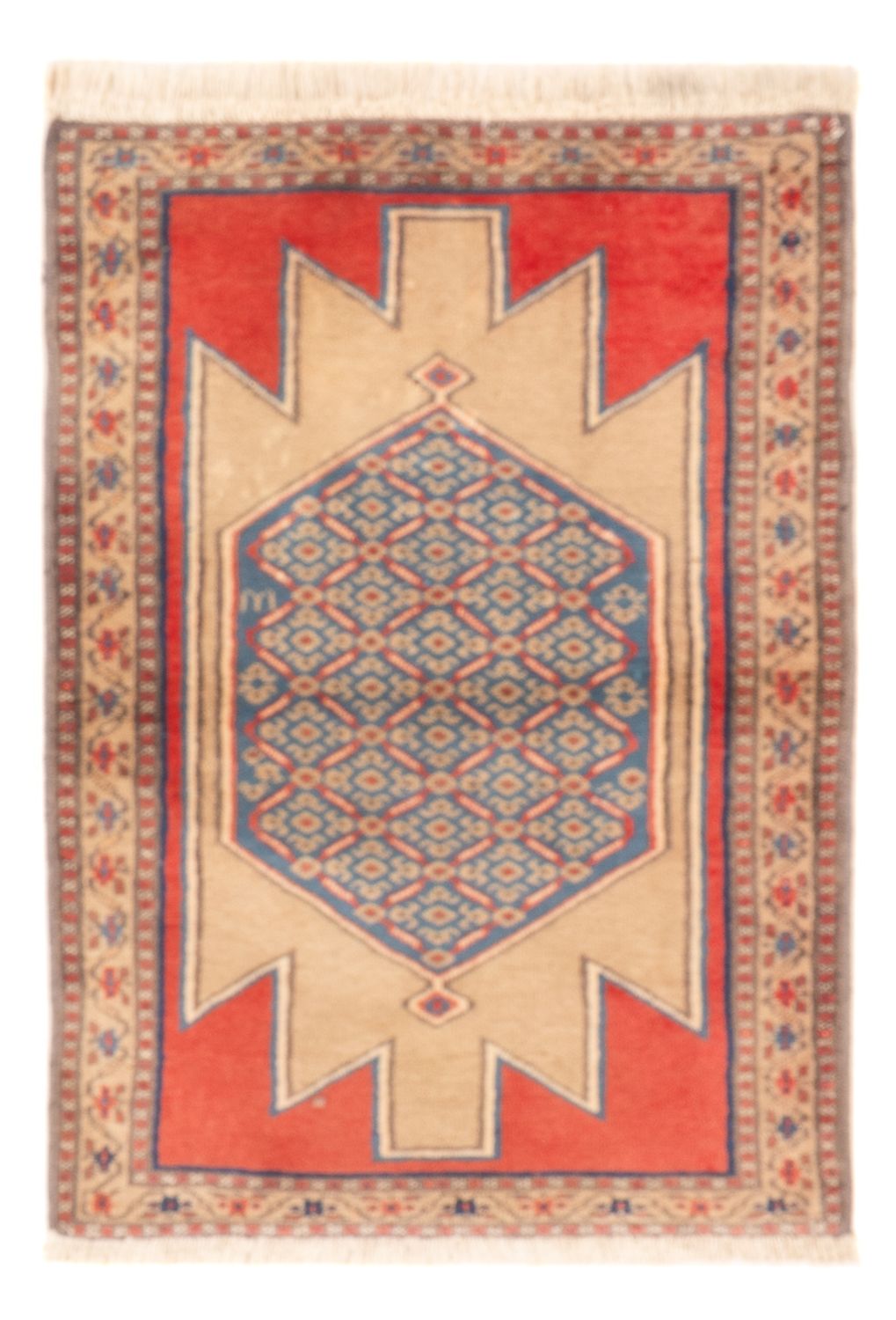 Oriental Rug - 111 x 75 cm - beige