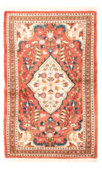 Perser Rug - Nomadic - 129 x 76 cm - light red