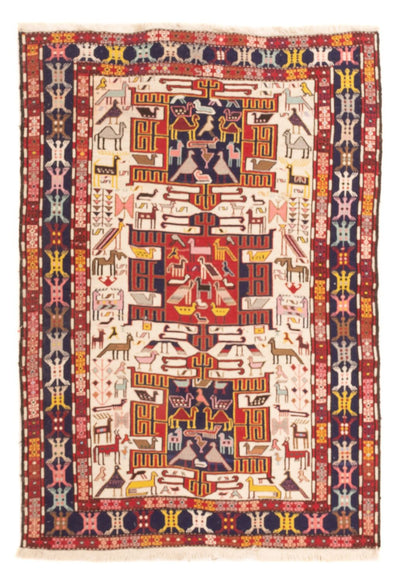 Silk Kilim Rug 109x135cm