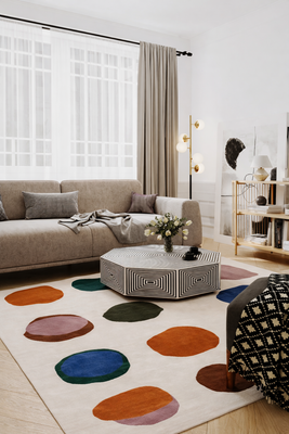 Wollteppich - BrilliantBlends - rechteckig