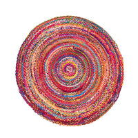 Jute Carpet Rug Indigo Stripy – product image