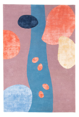 Wool Rug - Bouquet - rectangle