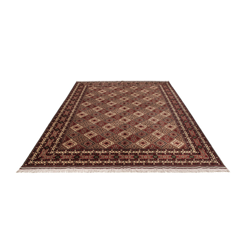 Afghan Rug - 382 x 290 cm - dark beige