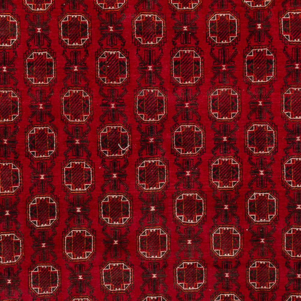Afghan Rug - Bukhara - 276 x 200 cm - red