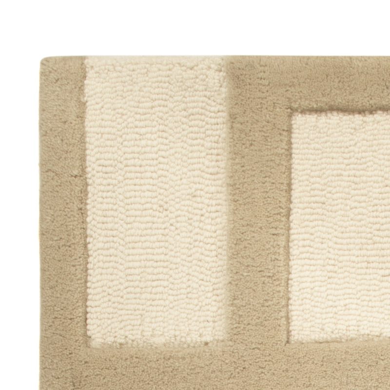 Wool Rug - 90 x 60 cm - beige