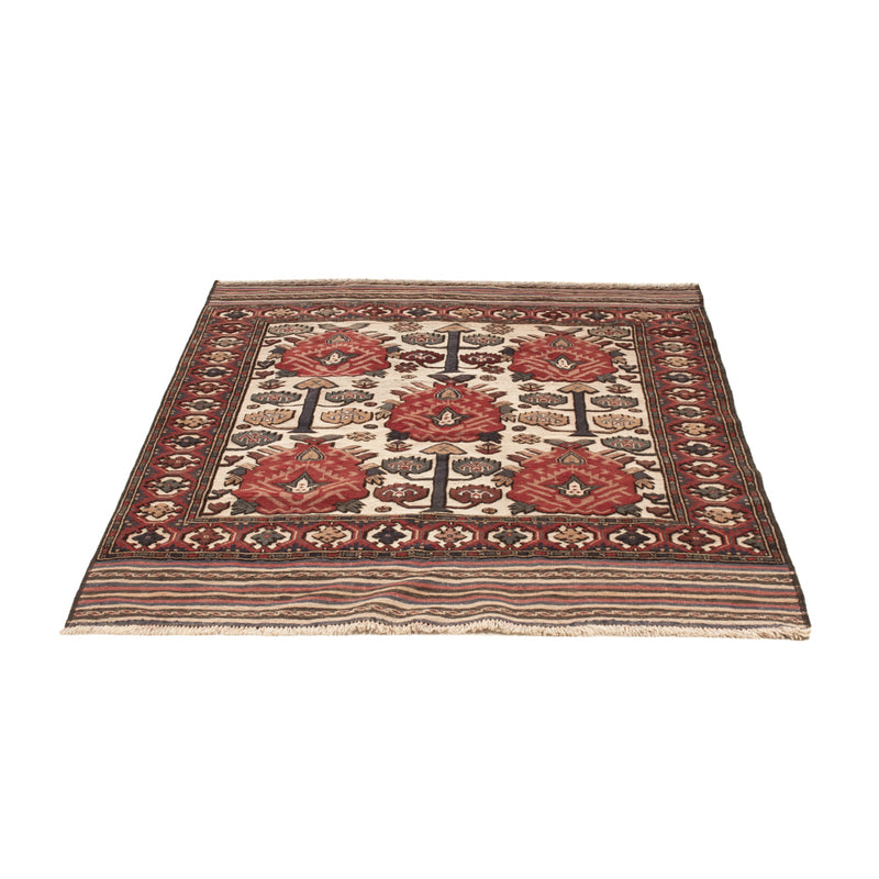 Afghan Rug - 165 x 125 cm - multicolored