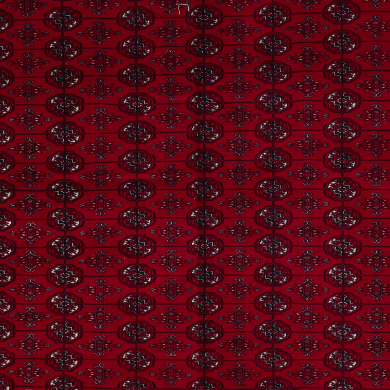 Afghan Rug - Bukhara - 390 x 296 cm - dark red