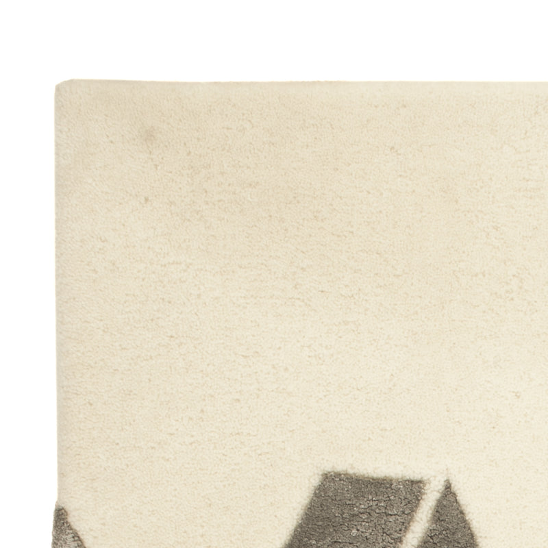 Wool Rug - 90 x 60 cm - beige