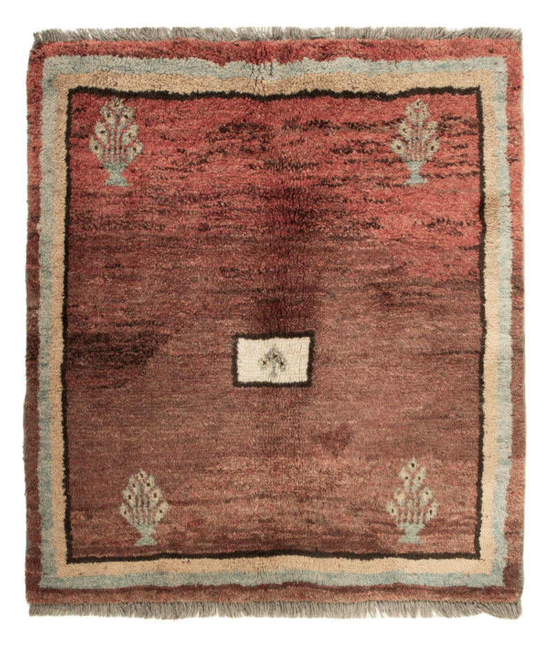 Gabbeh Rug - Perser square  - 100 x 93 cm - multicolored
