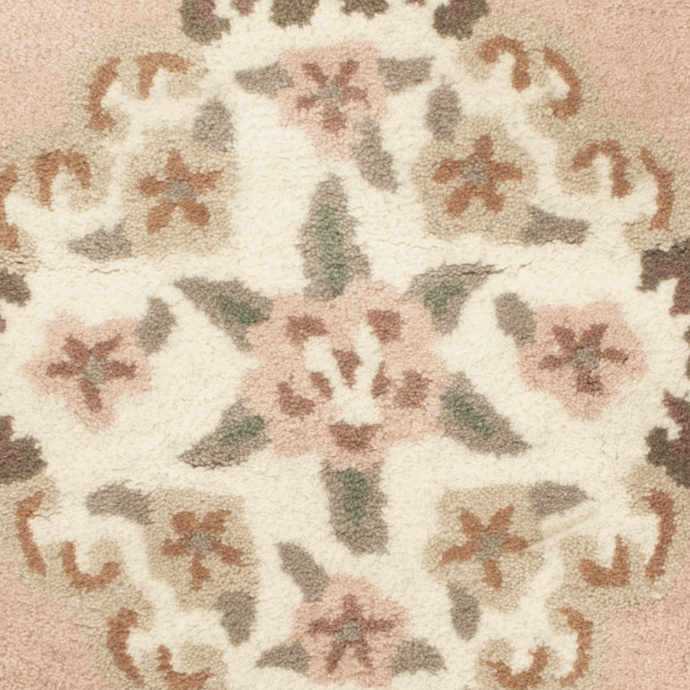 Chinese Rug round  - 120 x 120 cm - multicolored