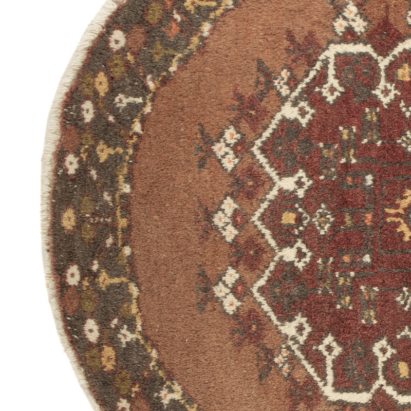Oriental Rug round  - 72 x 72 cm - multicolored