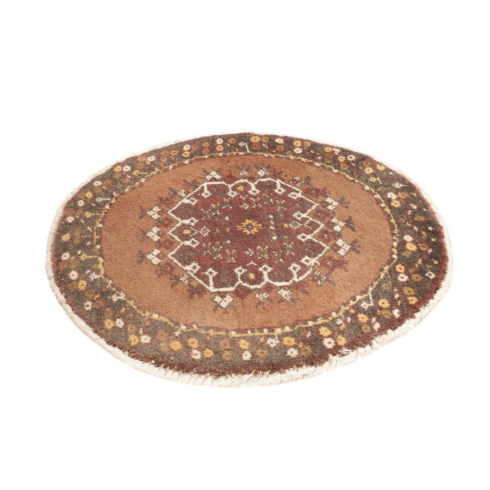 Oriental Rug round  - 72 x 72 cm - multicolored