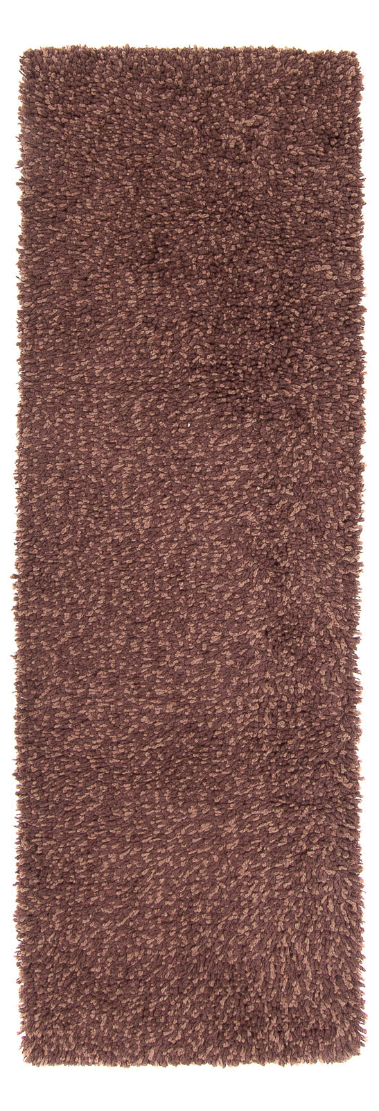 Runner High-Pile Rug - 207 x 67 cm - brown