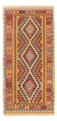 Runner Kelim Rug - Splash - 196 x 100 cm - multicolored