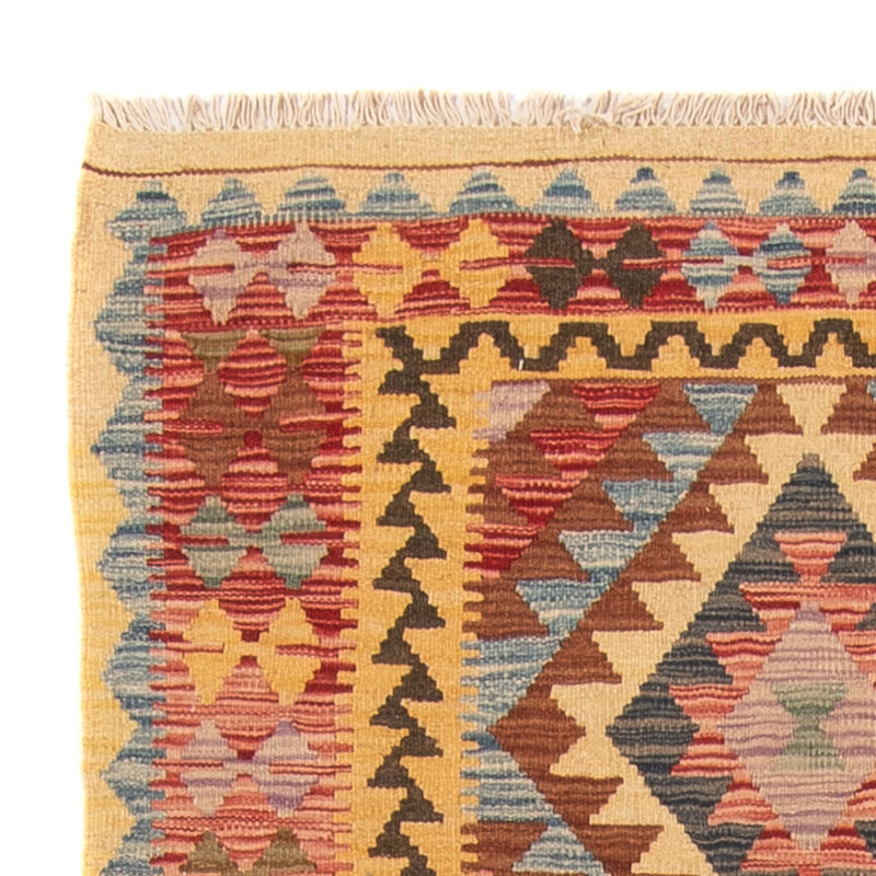 Runner Kelim Rug - Splash - 196 x 100 cm - multicolored