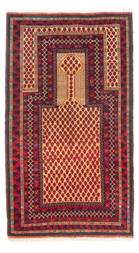 Belutsch Rug - Prayer Rug - 147 x 86 cm - beige