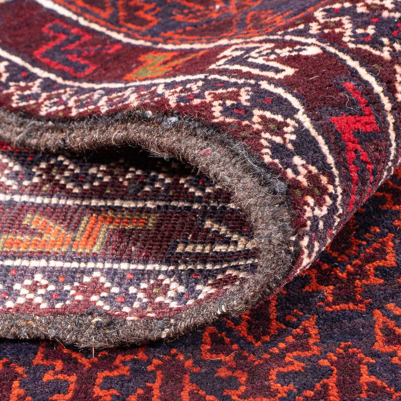 Belutsch Rug - Prayer Rug - 146 x 99 cm - dark blue