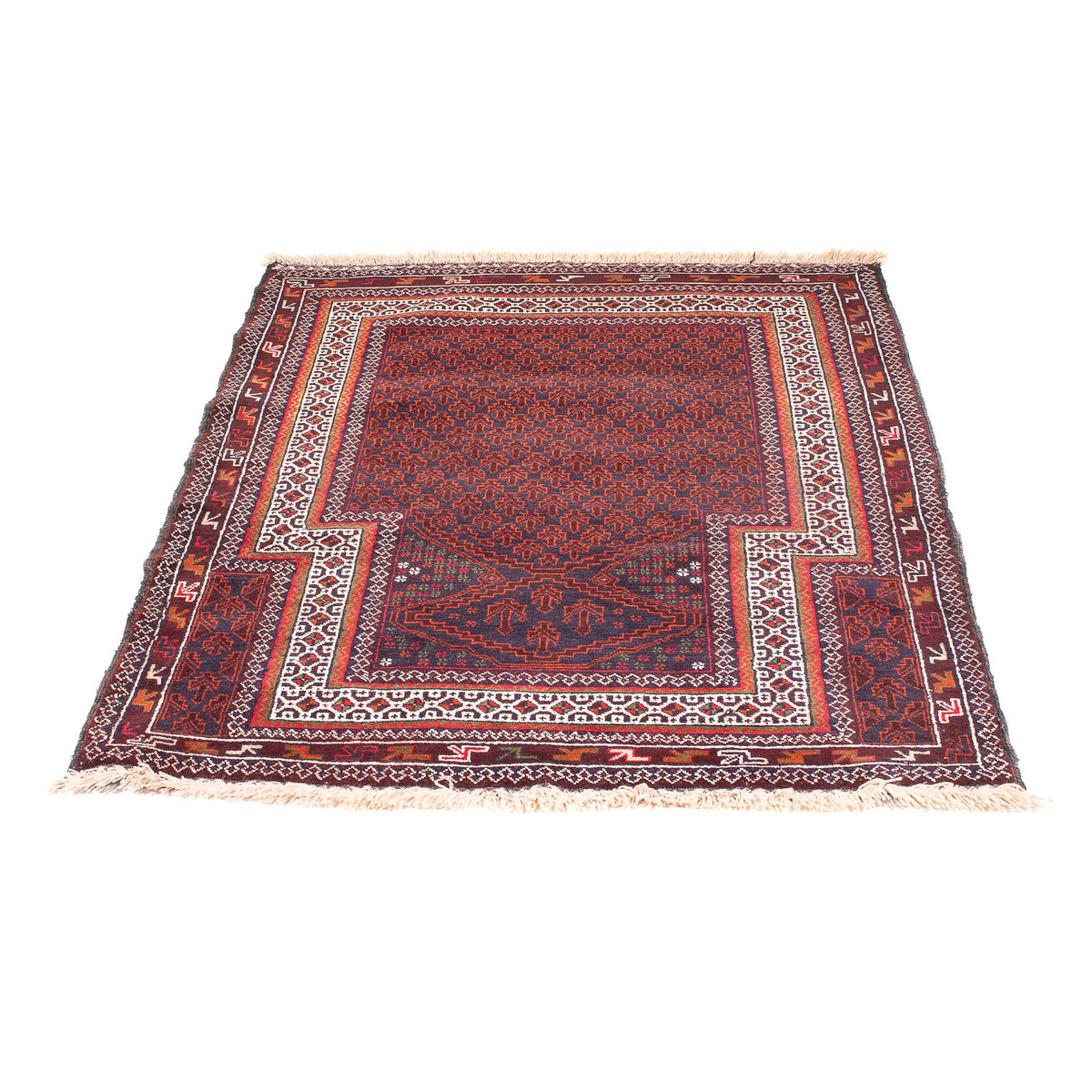 Belutsch Rug - Prayer Rug - 146 x 99 cm - dark blue