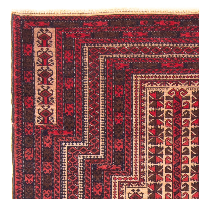Belutsch Rug - Prayer Rug - 132 x 95 cm - beige