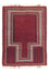 Belutsch Rug - Prayer Rug - 130 x 90 cm - red