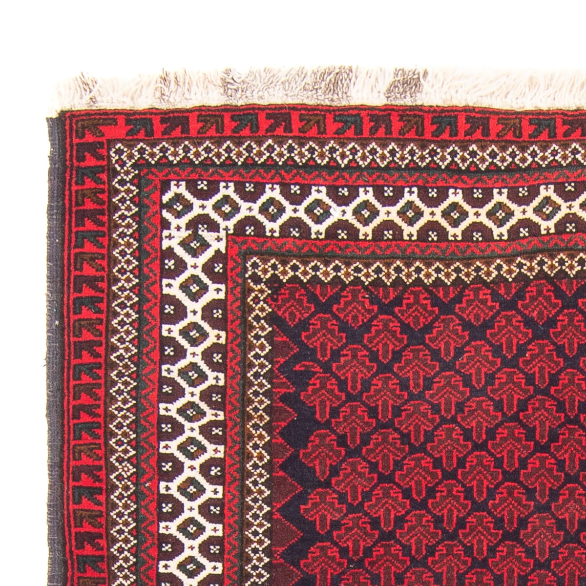 Belutsch Rug - Prayer Rug - 130 x 90 cm - red