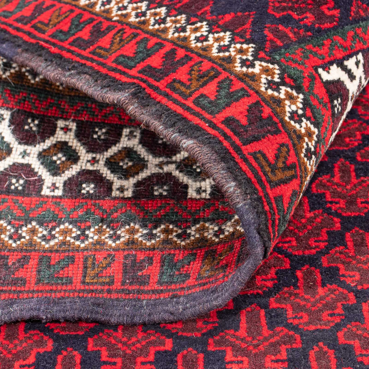 Belutsch Rug - Prayer Rug - 130 x 90 cm - red