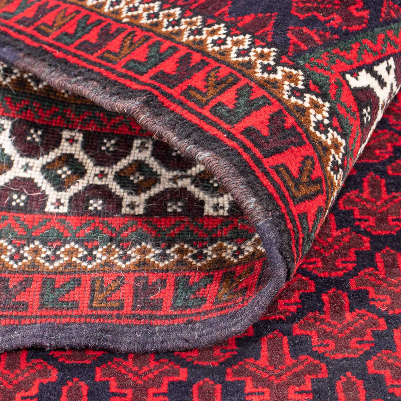 Belutsch Rug - Prayer Rug - 130 x 90 cm - red