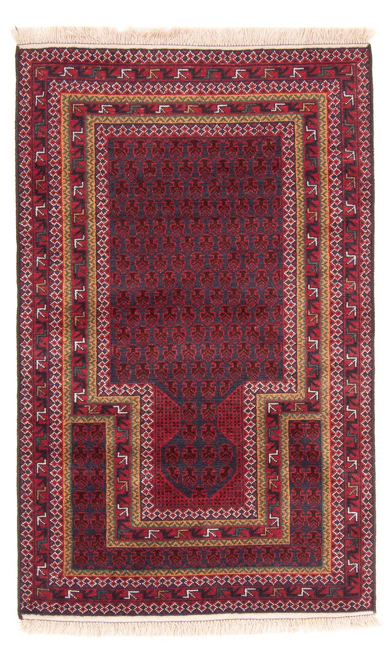 Belutsch Rug - Prayer Rug - 140 x 87 cm - blue