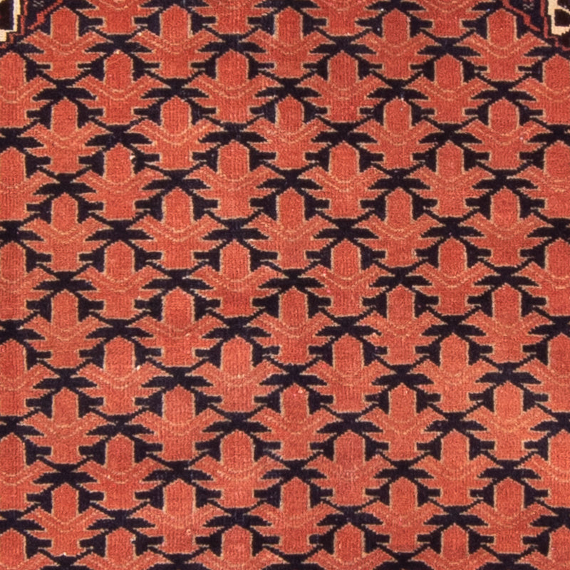 Belutsch Rug - Prayer Rug - 138 x 95 cm - rust