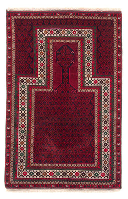 Belutsch Rug - Prayer Rug - 142 x 89 cm - blue